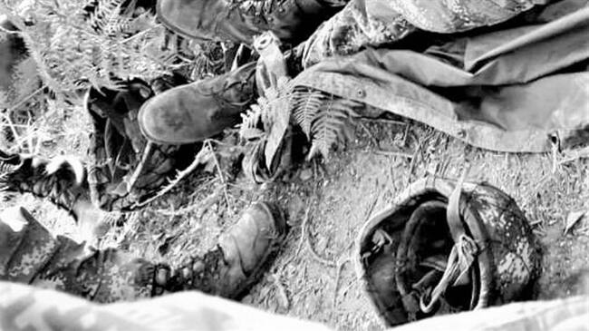 Los combates se presentaron en la vereda Tierra Negra. Foto: Cortesía