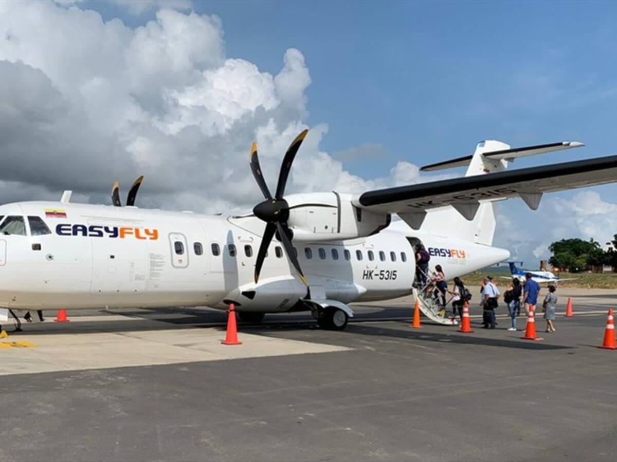 Easyfly tendrá siete nueve rutas para conectar destinos nacionales en marzo