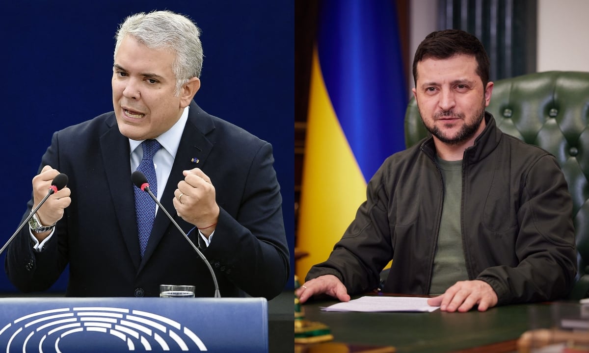 Colombia ha estado firme con Ucrania: Duque tras conversación con el presidente Zelenski. Fotos: Getty Images