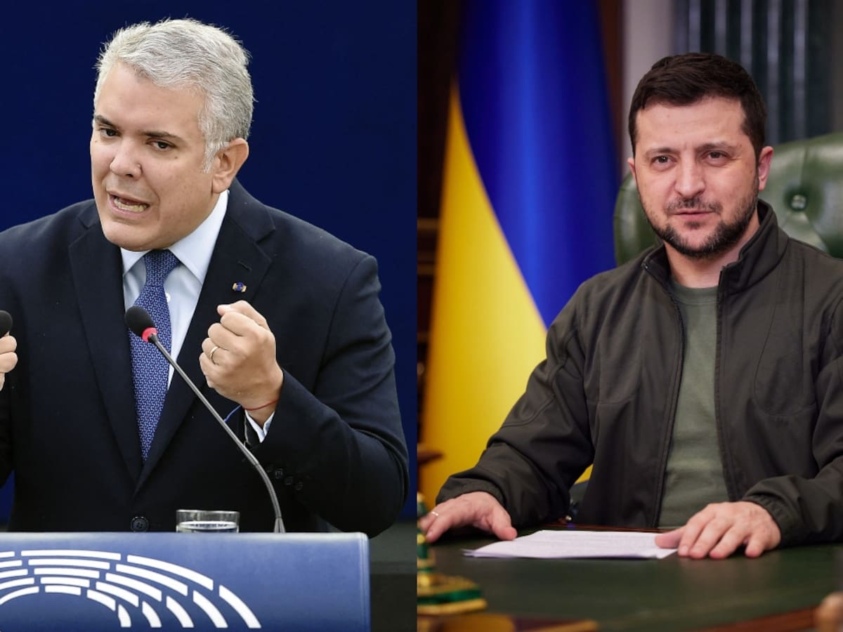 Colombia ha estado firme con Ucrania: Duque tras conversación con Zelenski
