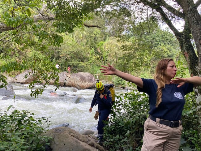 Las autoridades hicieron un llamado a la ciudadanía para evitar los ríos durante esta temporada de intensas lluvias. Foto: Cortesía.
