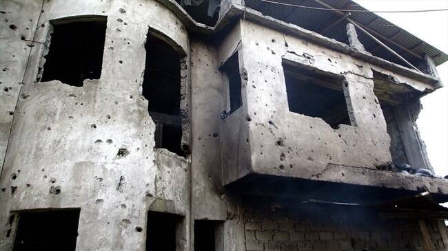 Este desplazamiento ocurrido en Bojayá se habría dado por los entrenamientos entre las Farc y las AUC entre los años 2002 y 2003. Foto: Colprensa