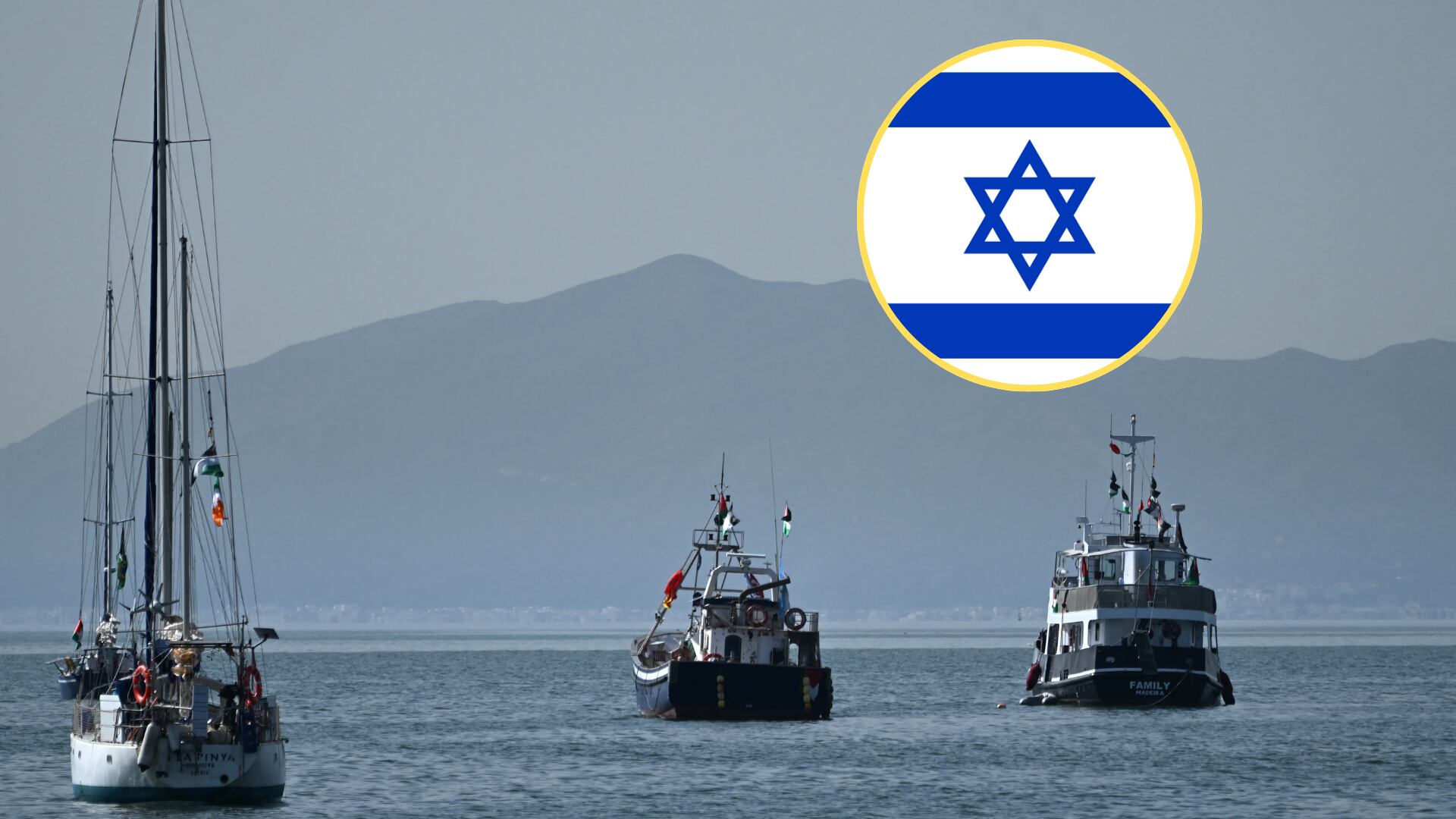 Flotilla Global Sumud. FOTO: FETHI BELAID/AFP vía Getty Images