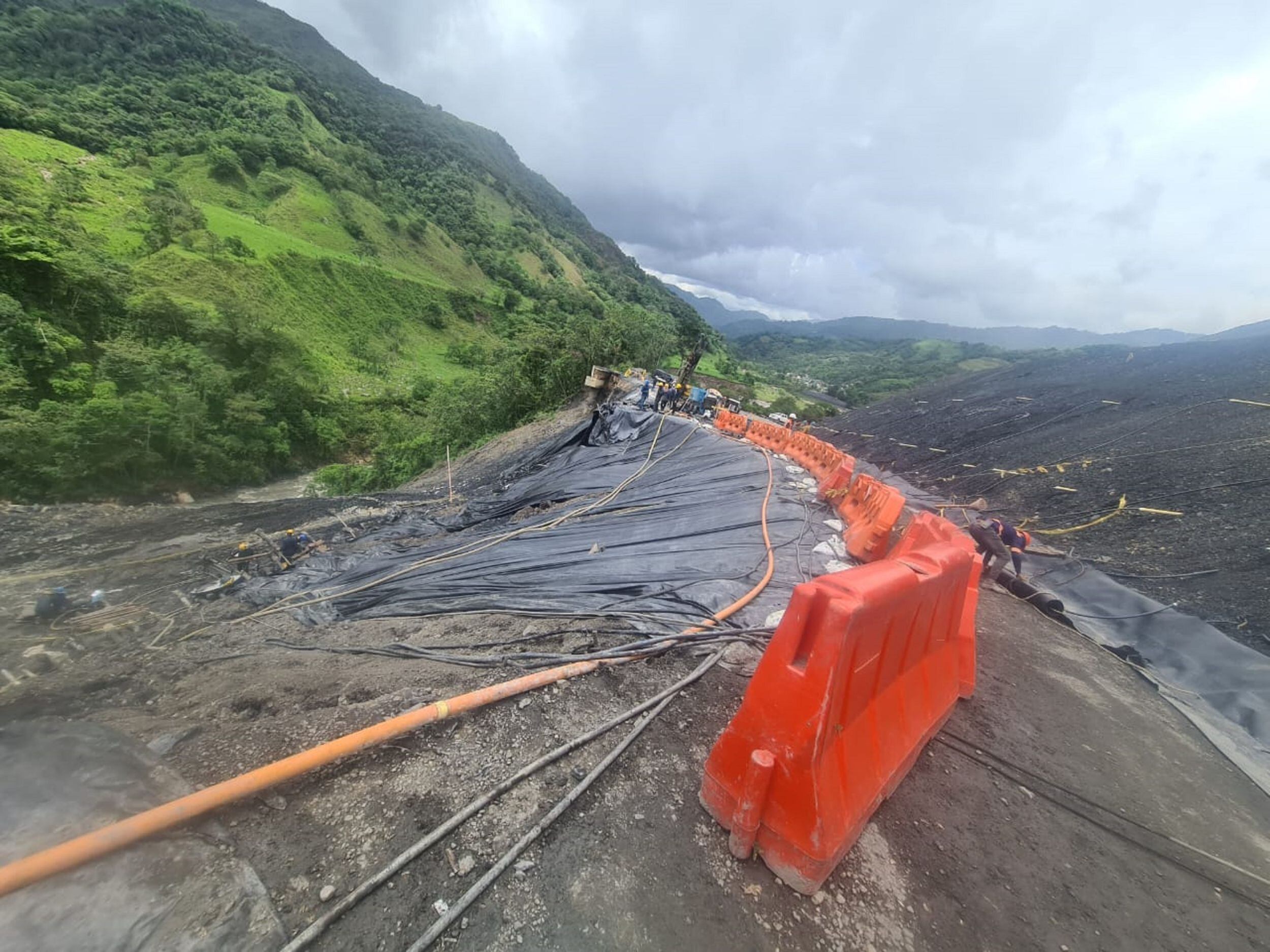 Los habitantes del municipio de Pajarito en Boyacá los más afectados por la medida. Foto: Invías.