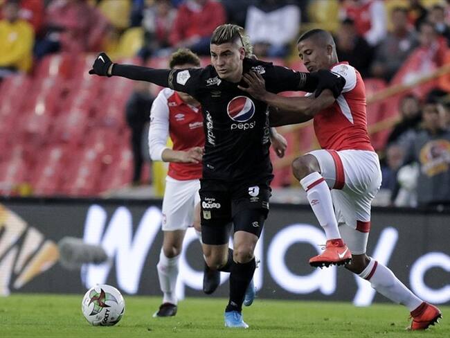 Michael Rangel llega a Independiente Santa Fe. Foto: Colprensa - Diego Pineda