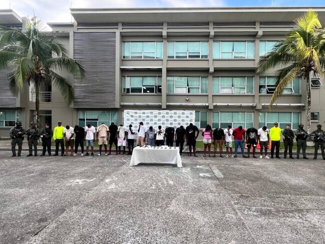 26 capturados de estructura criminal ‘Los Mexicanos’ en Chocó.