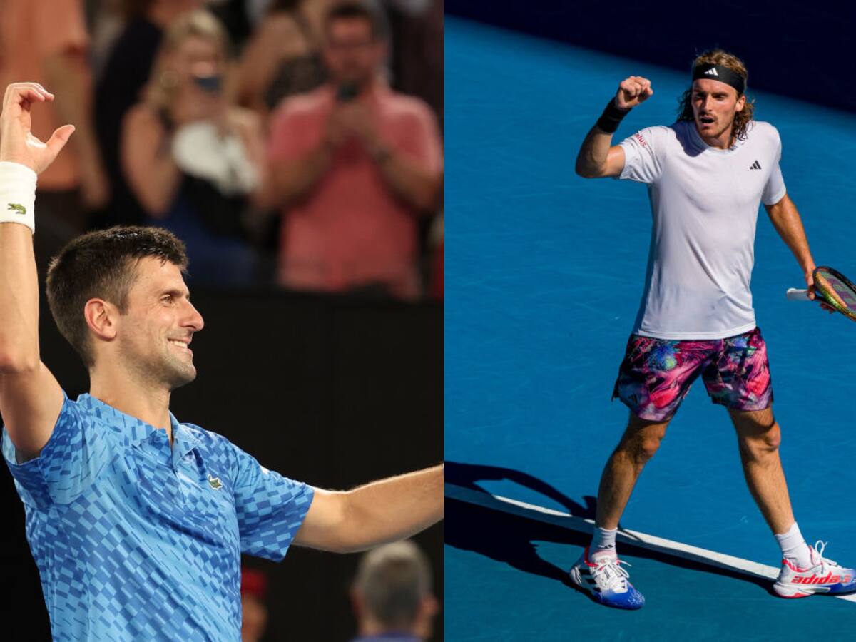Djokovic y el griego Tsitsipas definirán el campeón del Abierto de Australia