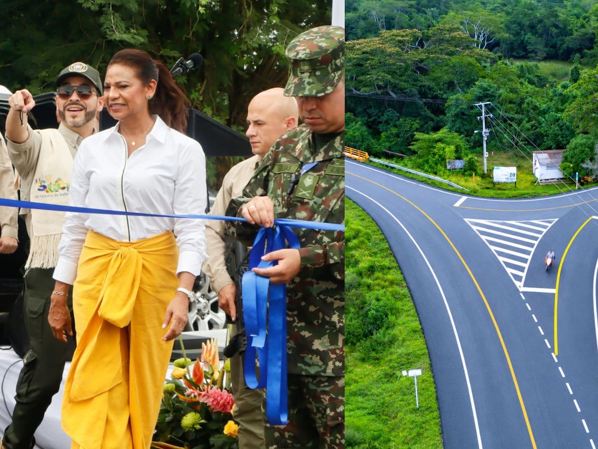 Presidente y gobernadora de Sucre entregan corredor vial que conecta a Sincelejo con Tolú
