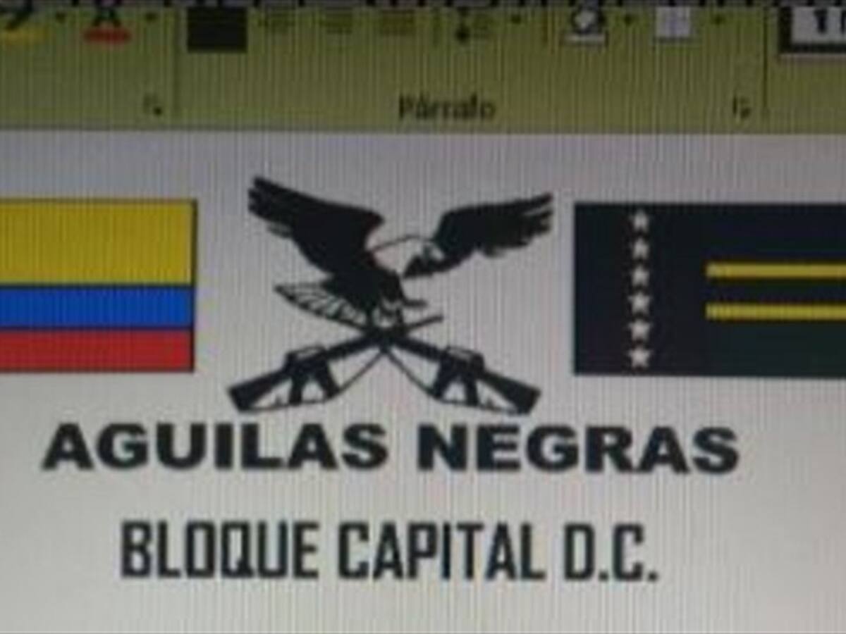Denuncian amenazas de las Águilas Negras contra congresistas de la Alianza Verde