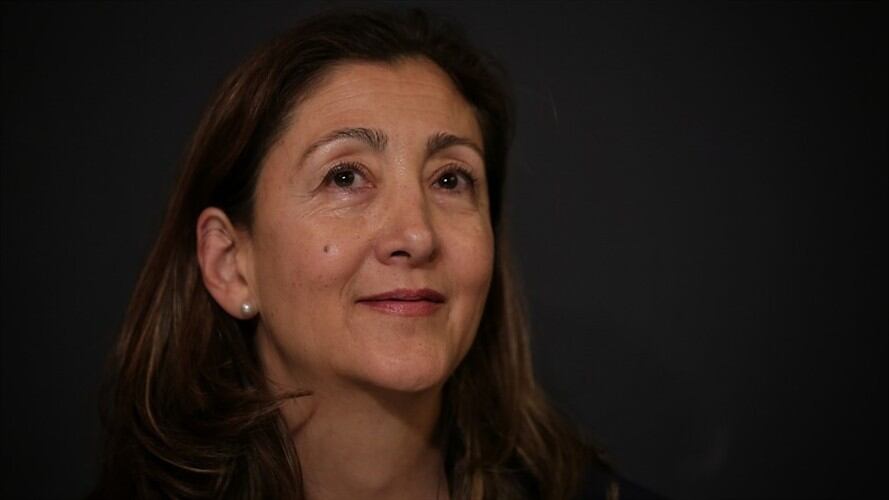 Ingrid Betancourt, representante de víctimas, llegó a Colombia para reunirse con diversos sectores y buscar salidas a la crisis que atraviesa al país. Foto: Colprensa / LUISA GONZÁLEZ