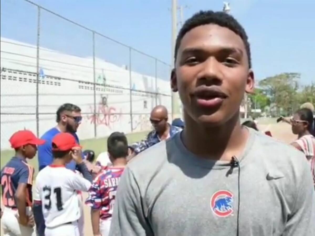 El beisbolista cartagenero Wilmer Bolívar vestirá la camiseta de Chicago Cubs