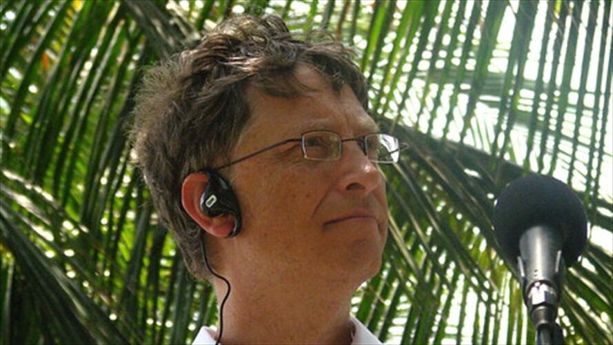 Bill Gates, fundador de Microsoft y hombre más rico del mundo.. Foto: Colprensa
