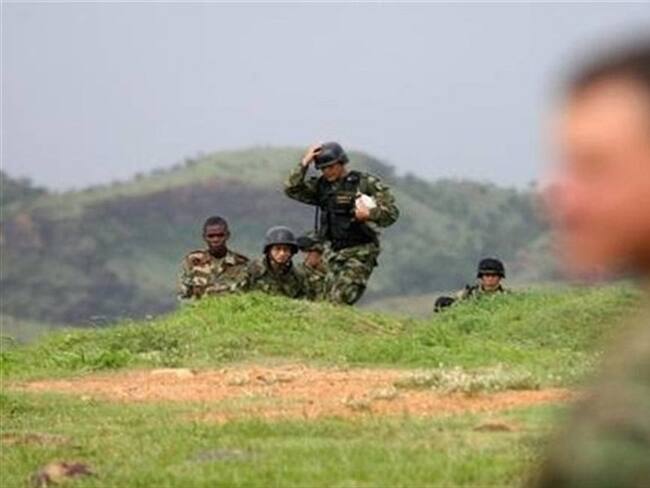 Combate entre ELN, Policía y Ejército en Antioquia deja 5 guerrilleros muertos y 2 heridos. Foto: Colprensa