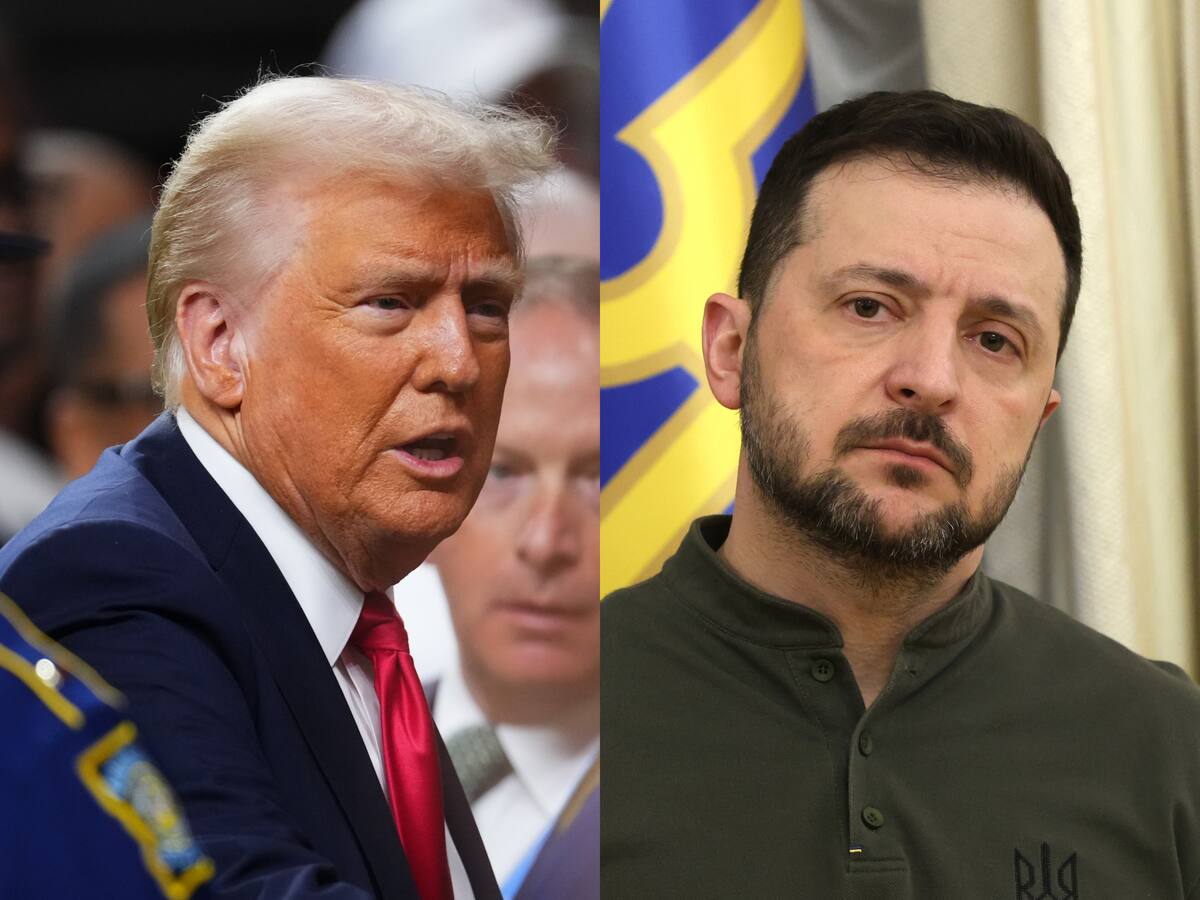 Trump habló con Zelenski tras conversar con Putin, según Kiev