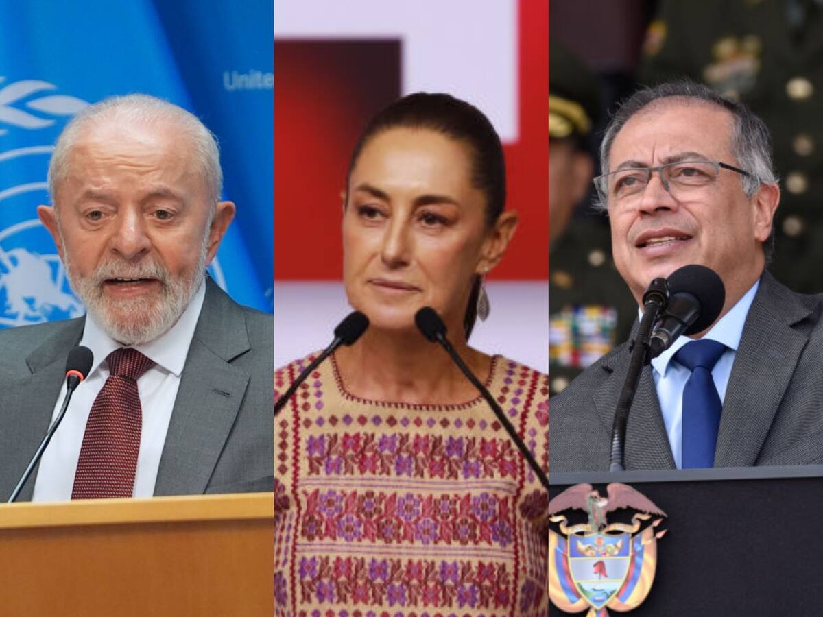 Petro, Lula y Boric asistirán a investidura de Sheinbaum como nueva presidenta de México