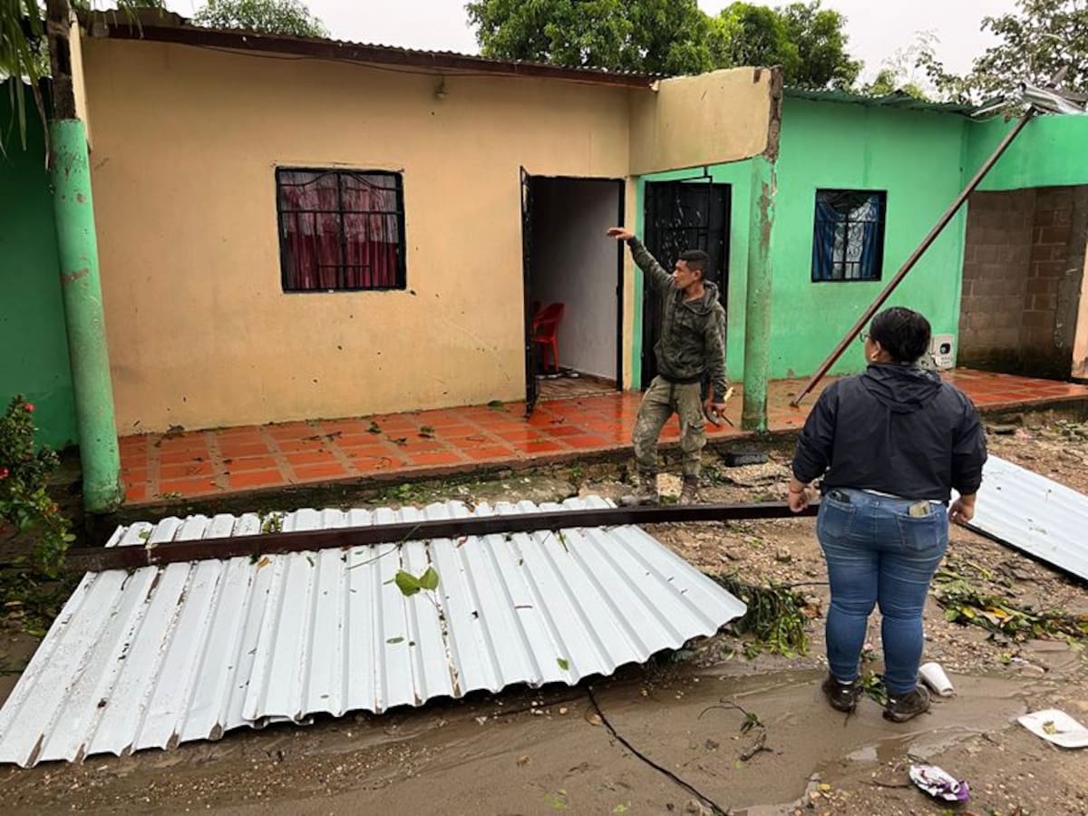 Fuerte vendaval en Sucre: las afectaciones se concentran en nueve de los 26 municipios