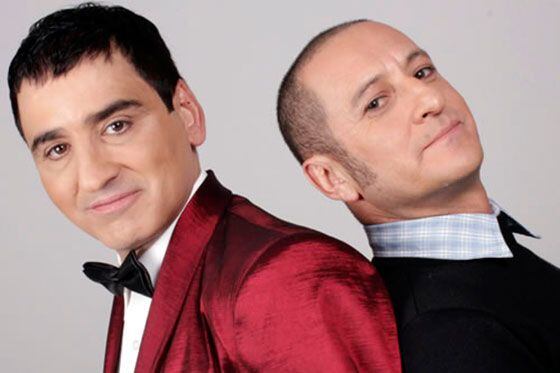 Robinson Díaz y Alberto Barrero, actores colombianos.