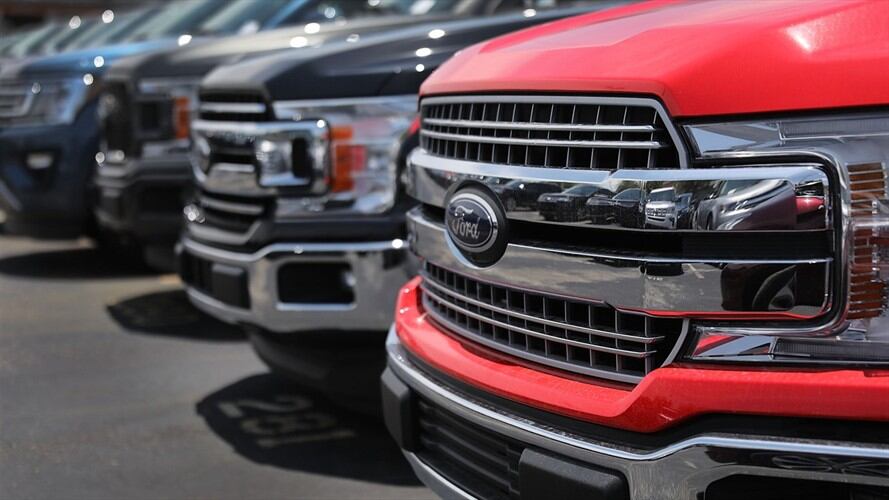 Camionetas Ford. Foto: Referencia Getty
