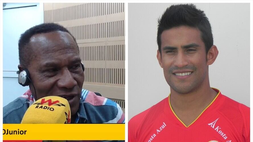 Willington Ortiz y José Antonio "El Ringo" Amaya. Foto: W Radio y Colprensa