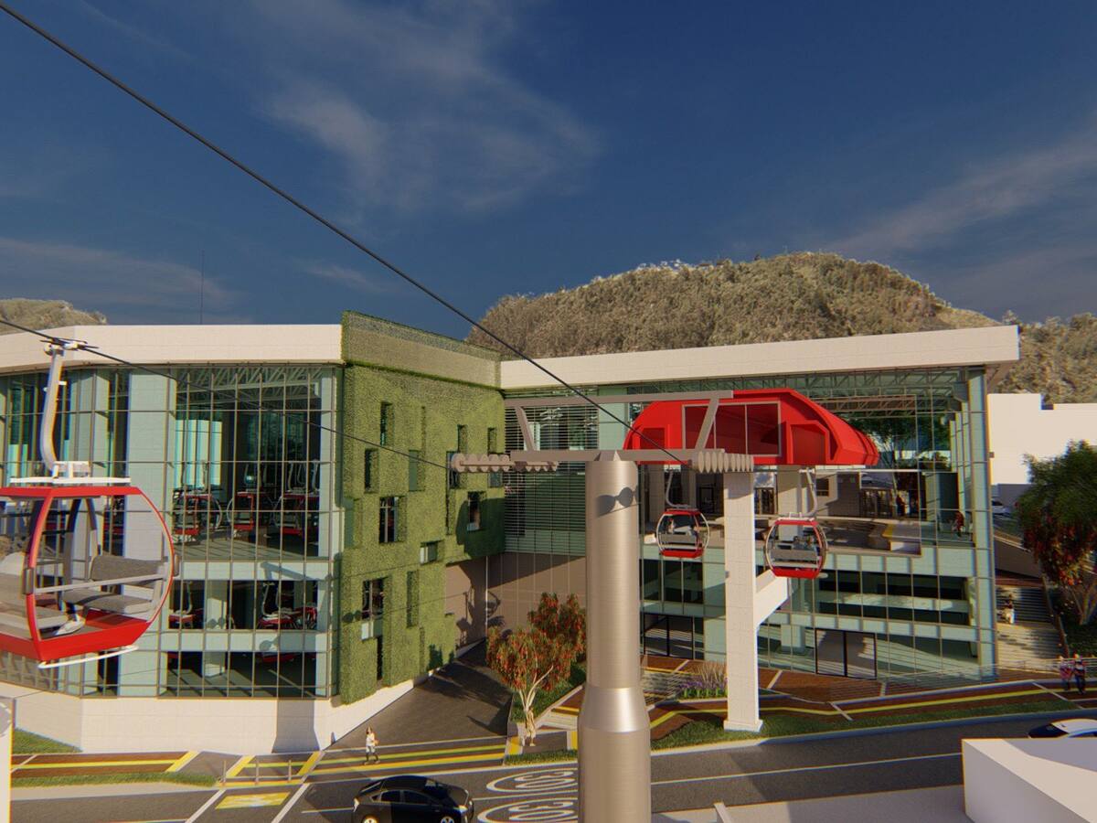 Nadie se presentó: declaran desierta licitación del cable aéreo de San Cristóbal