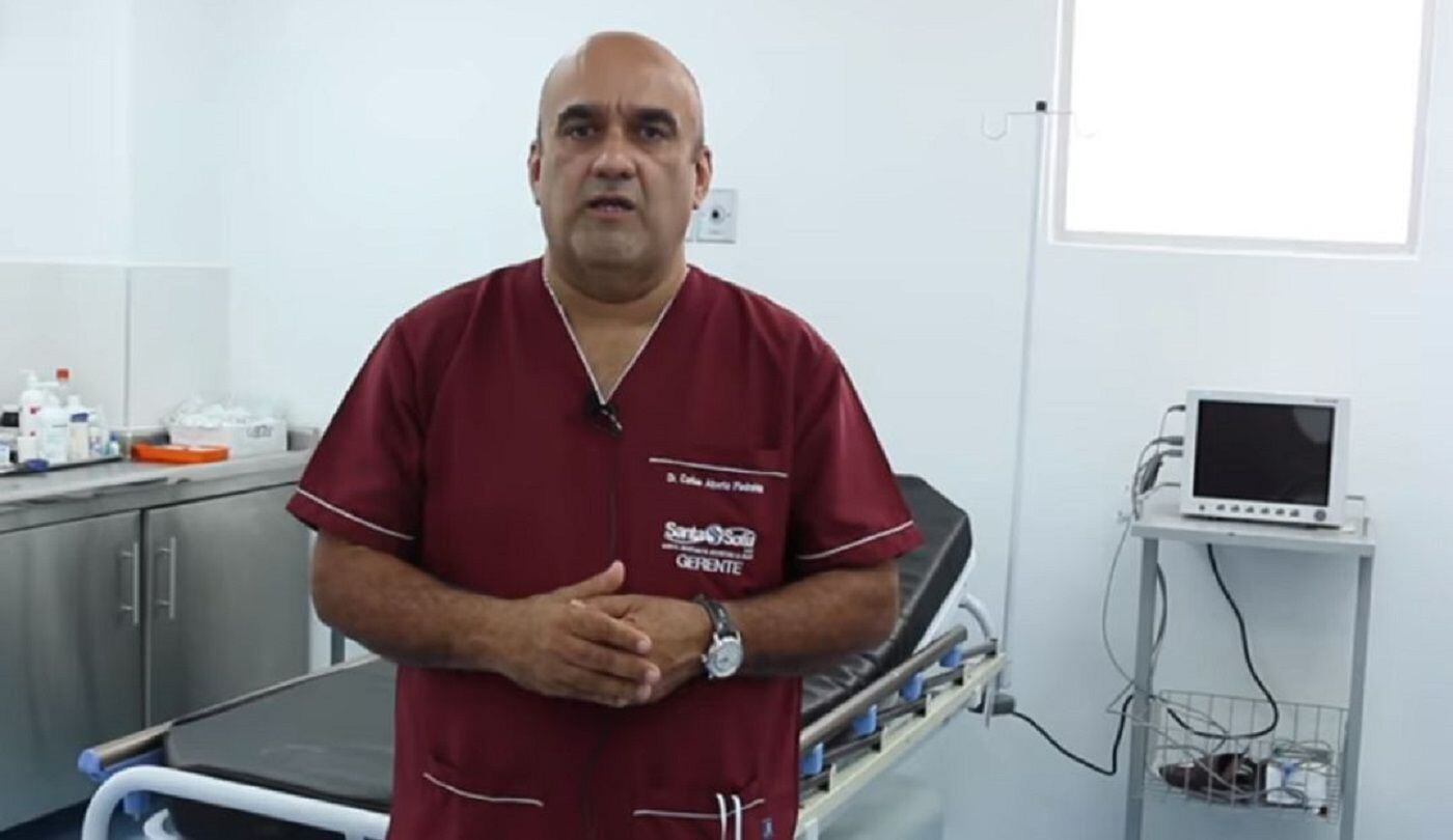 Carlos Alberto Piedrahíta, gerente del Hospital Santa Sofía. Crédito: W Radio.