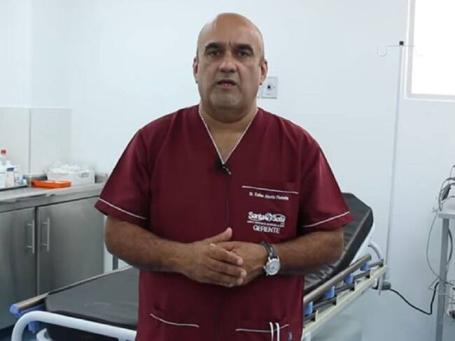 Carlos Alberto Piedrahíta, gerente del Hospital Santa Sofía. Crédito: W Radio.