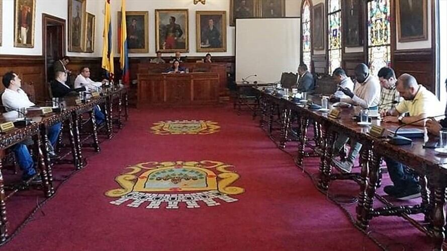 La sesión en el Concejo Municipal iniciará a las 8:30 de la mañana de este viernes 10 de enero. Foto: Archivo Concejo Popayán