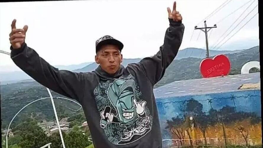 Jefferson Alexander Chate Pil de 18 años de edad, asesinado en Caldono, Cauca . Foto: Cortesía