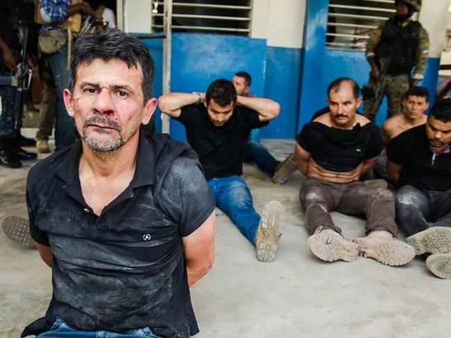 Militares retirados colombianos que estarían involucrados en el asesinato del presidente de Haití, Jovenel Moise. Foto: Colprensa / EXTERNOS(Thot)