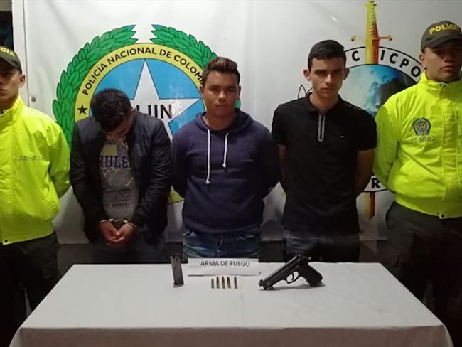Capturan a tres cabecillas del Epl responsables del asesinato de un universitario. Foto: Policía de Norte de Santander