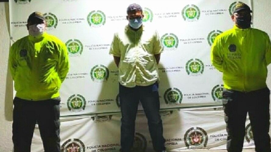 Cayó ‘Fernando’, señalado de producir y distribuir pornografía infantil en Santa Marta. Foto: Cortesía: Policía