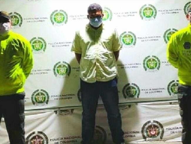 Cayó ‘Fernando’, señalado de producir y distribuir pornografía infantil en Santa Marta. Foto: Cortesía: Policía