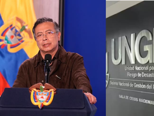 Gustavo Petro / UNGRD (créditos: GettyImages y UNGRD)