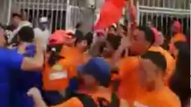 Siete heridos tras conflicto entre jóvenes de movimientos políticos en Magdalena. Foto: Suministrada