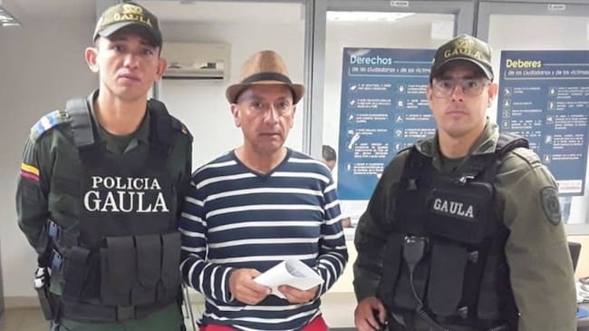 "Quedé incomunicado y fui víctima de un robo", asegura Fernando Bello. Foto: Cortesía Policía Nacional