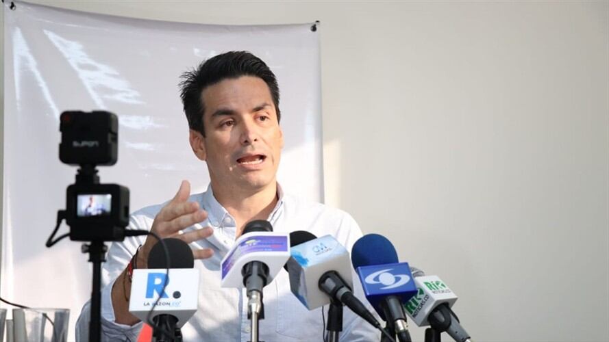 Alcalde de Montería, Carlos Ordosgoitia Sanín. Foto: Cortesía