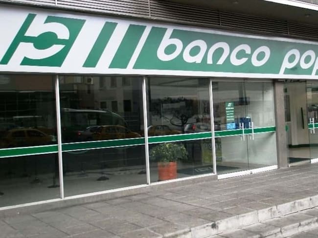 La Superintendencia de Industria y Comercio sancionó al Banco Popular con una multa de $269 millones. Foto: https://www.bancopopular.com.co/