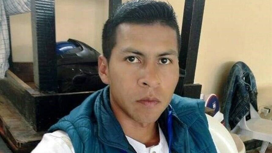 José Rodvel Collazos Yaste, víctima del atentado . Foto: Cortesía