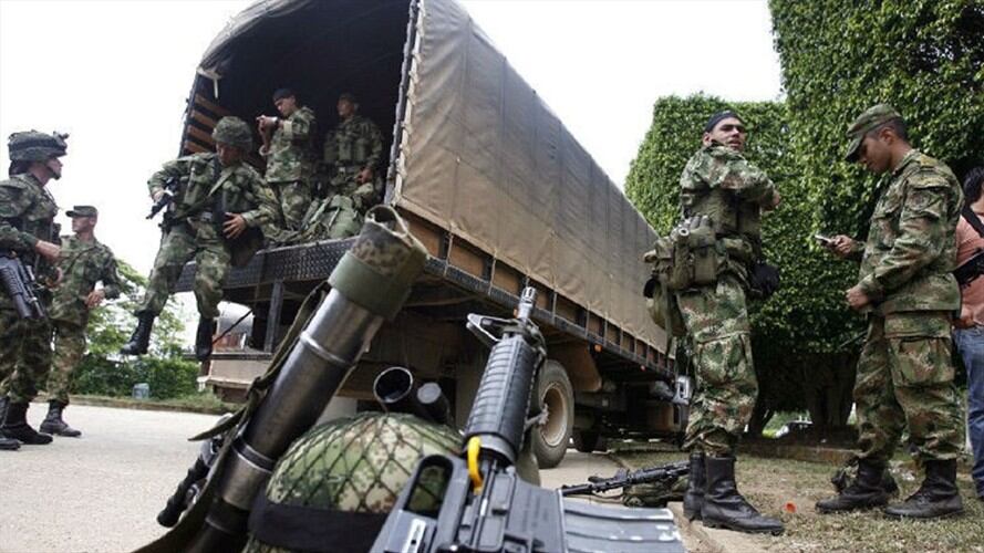 Ejército Nacional . Foto: Agencia AFP