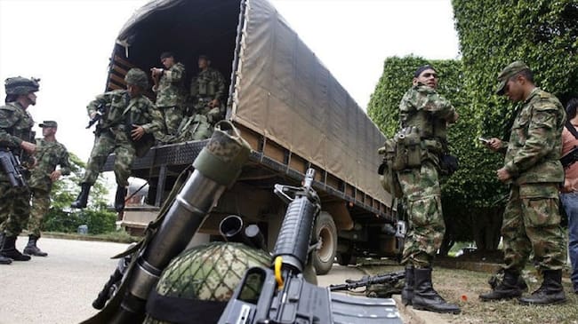 Ejército Nacional . Foto: Agencia AFP
