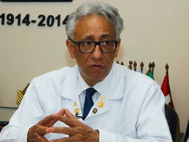 Diciembre-21-2015. Bogotá. Director de Medicina Legal Dr. Carlos Eduardo Valdés Moreno, entrega su balance del año 2015. (Colprensa - Diego Pineda). Foto: Colprensa