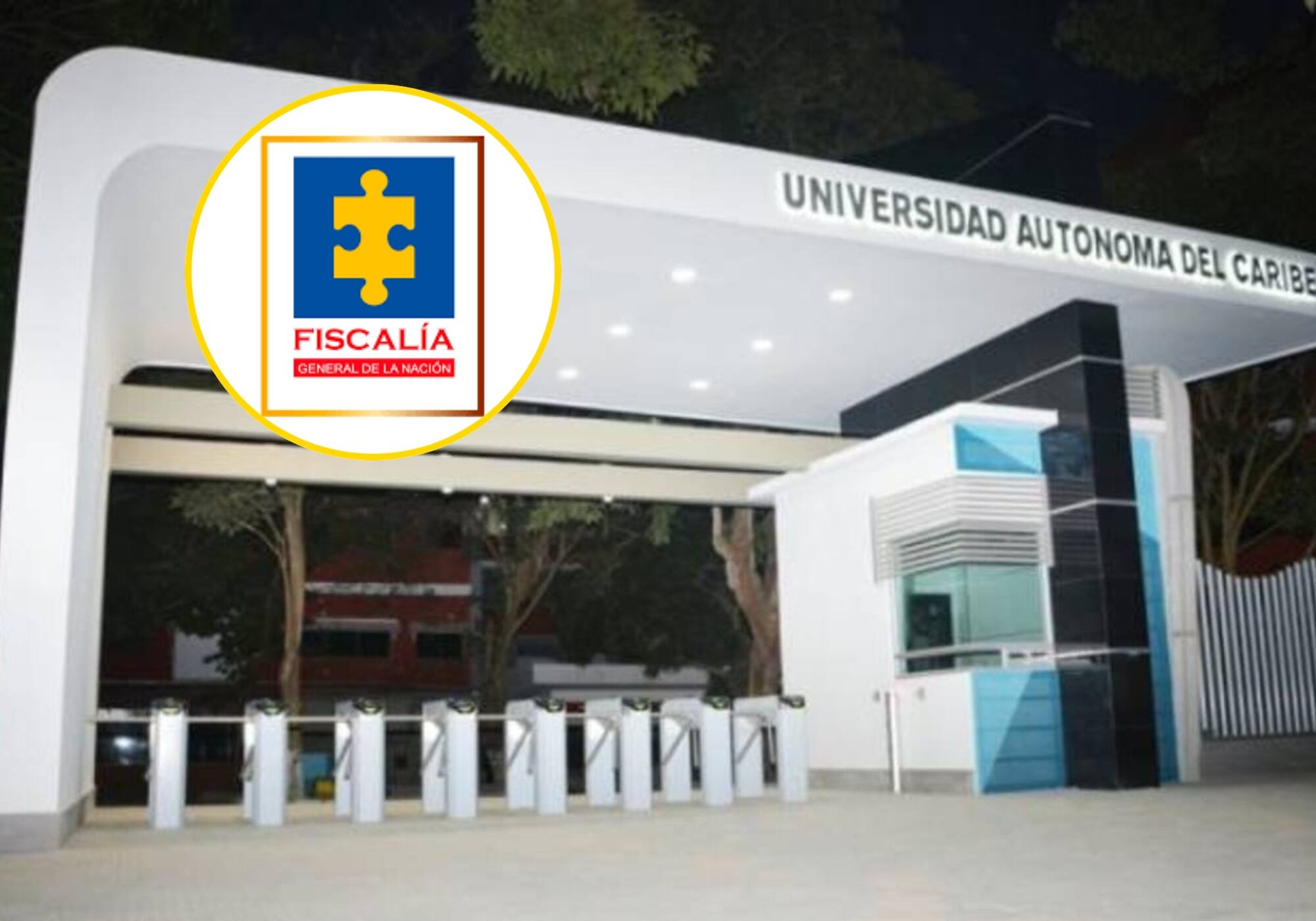 Foto: Universidad Autónoma del Caribe/ Fiscalía General de la Nación.