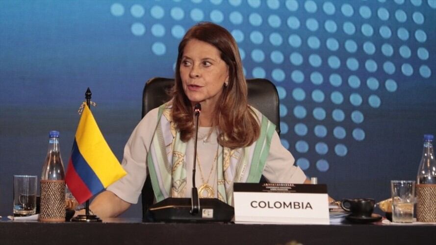 Marta Lucía Ramírez, vicepresidente-canciller de Colombia. Foto: Colprensa