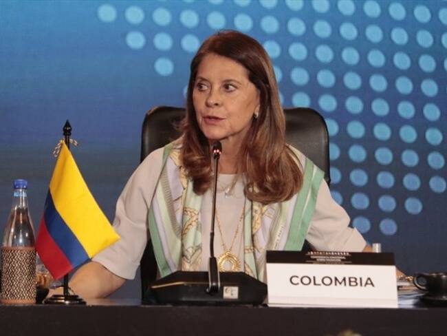 Marta Lucía Ramírez, vicepresidente-canciller de Colombia. Foto: Colprensa