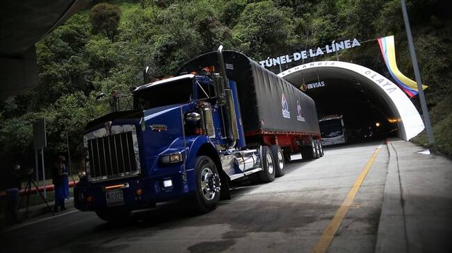 Vía Calarcá – Cajamarca . Foto: Colprensa