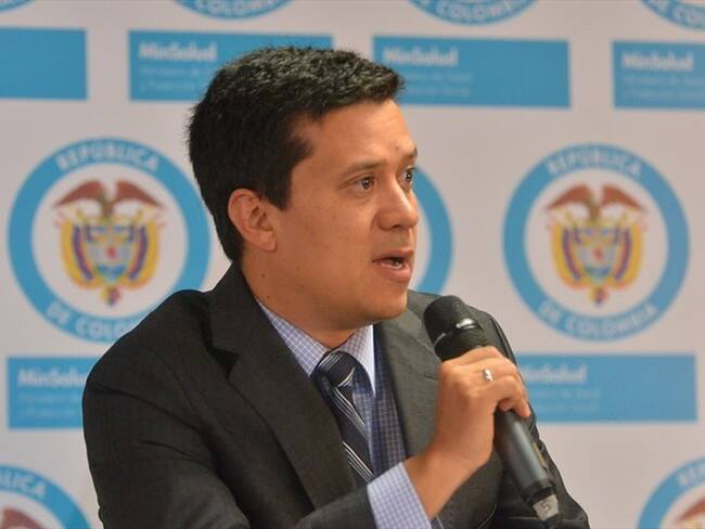 Javier Guzmán, director del Invima. Foto: Colprensa/Ministerio de Salud