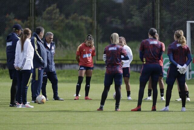 Entrenamiento Selección Colombia Femenina. Foto: Colprensa - Camila Díaz