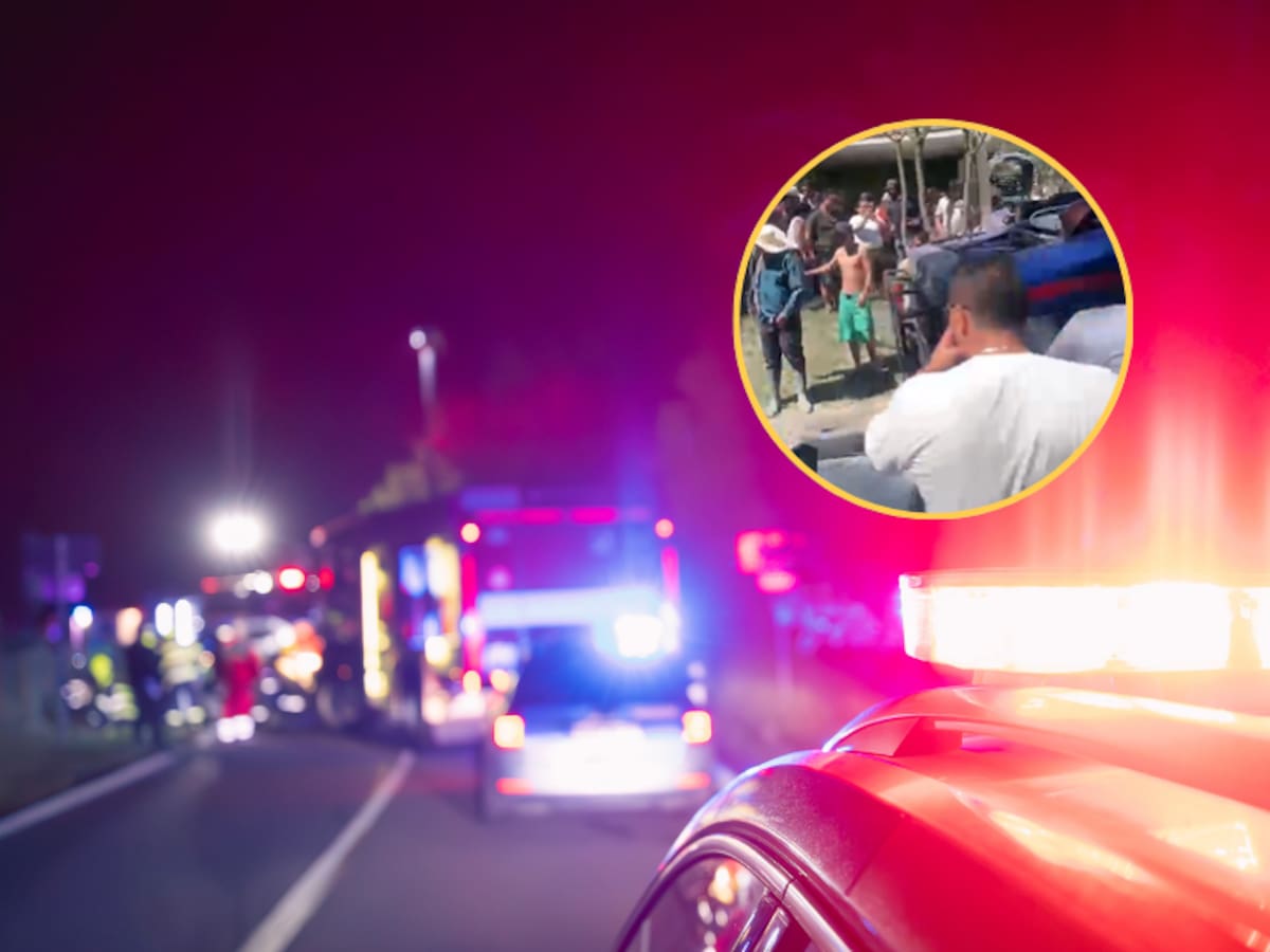 Accidente en las vías de Antioquia deja cuatro personas heridas