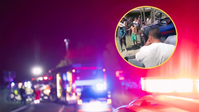 Accidente de tránsito (Fotos vía Getty Images y cortesía)