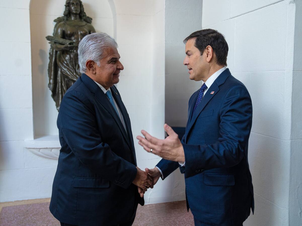Panamá intenta acercar posturas con Marco Rubio ante las amenazas de Trump sobre el Canal